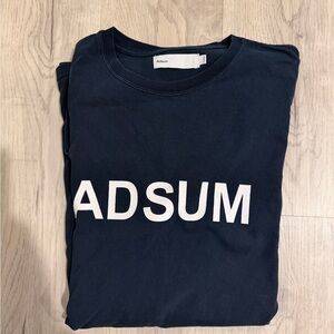 Adsum NYC Navy Blue T-Shirt sz XL